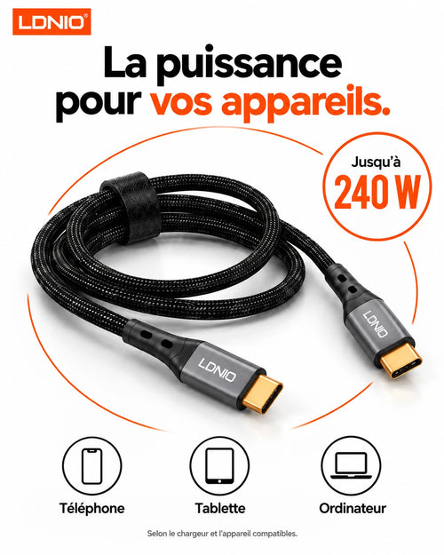 LDNIO TC-11C — Chargez. Transférez. Passez au grand écran.